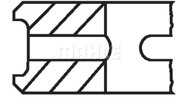 WILMINK GROUP stūmoklio žiedų komplektas WG1104499